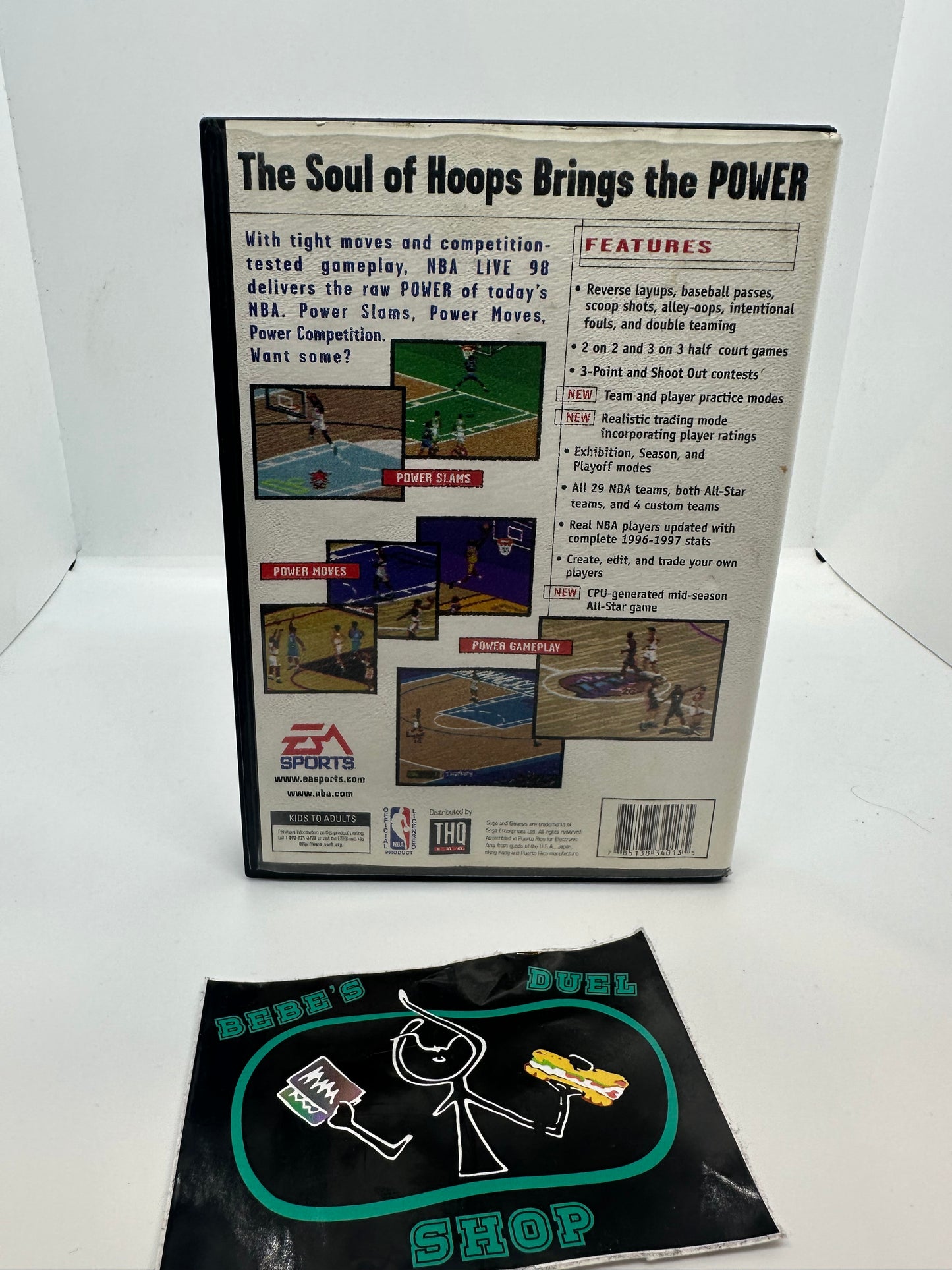 NBA Live 98 - Sega Genesis