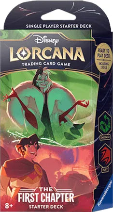 Ravensburger Disney Lorcana: The First Chapter TCG Starter Deck Ruby & Emerald